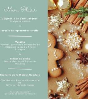 Menu Plaisir de Fête